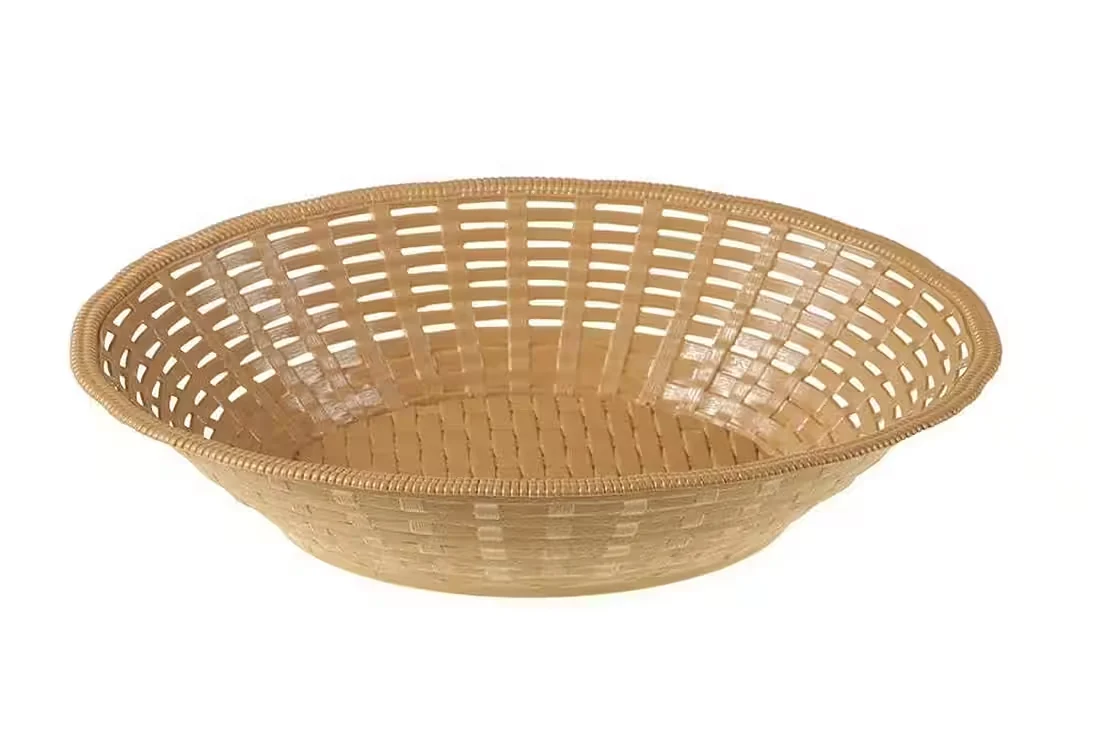 Brotkorb „Violet“ – ovaler Brotkorb in Rattan-Optik