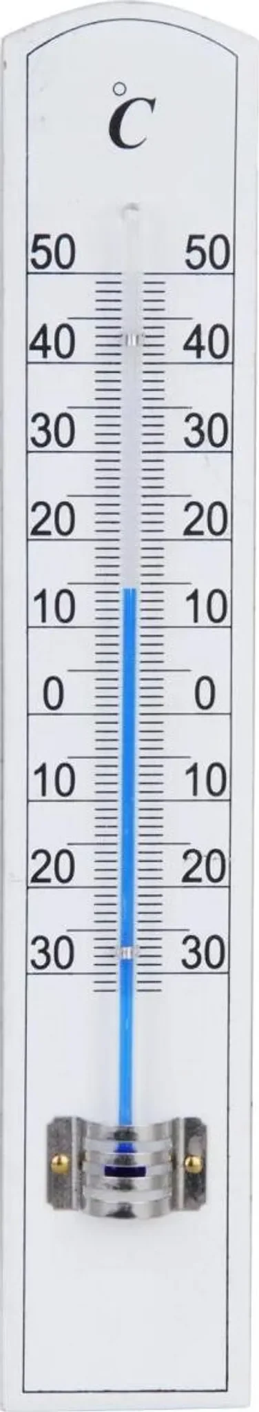 Außenthermometer aus Holz – klassisches Wandthermometer