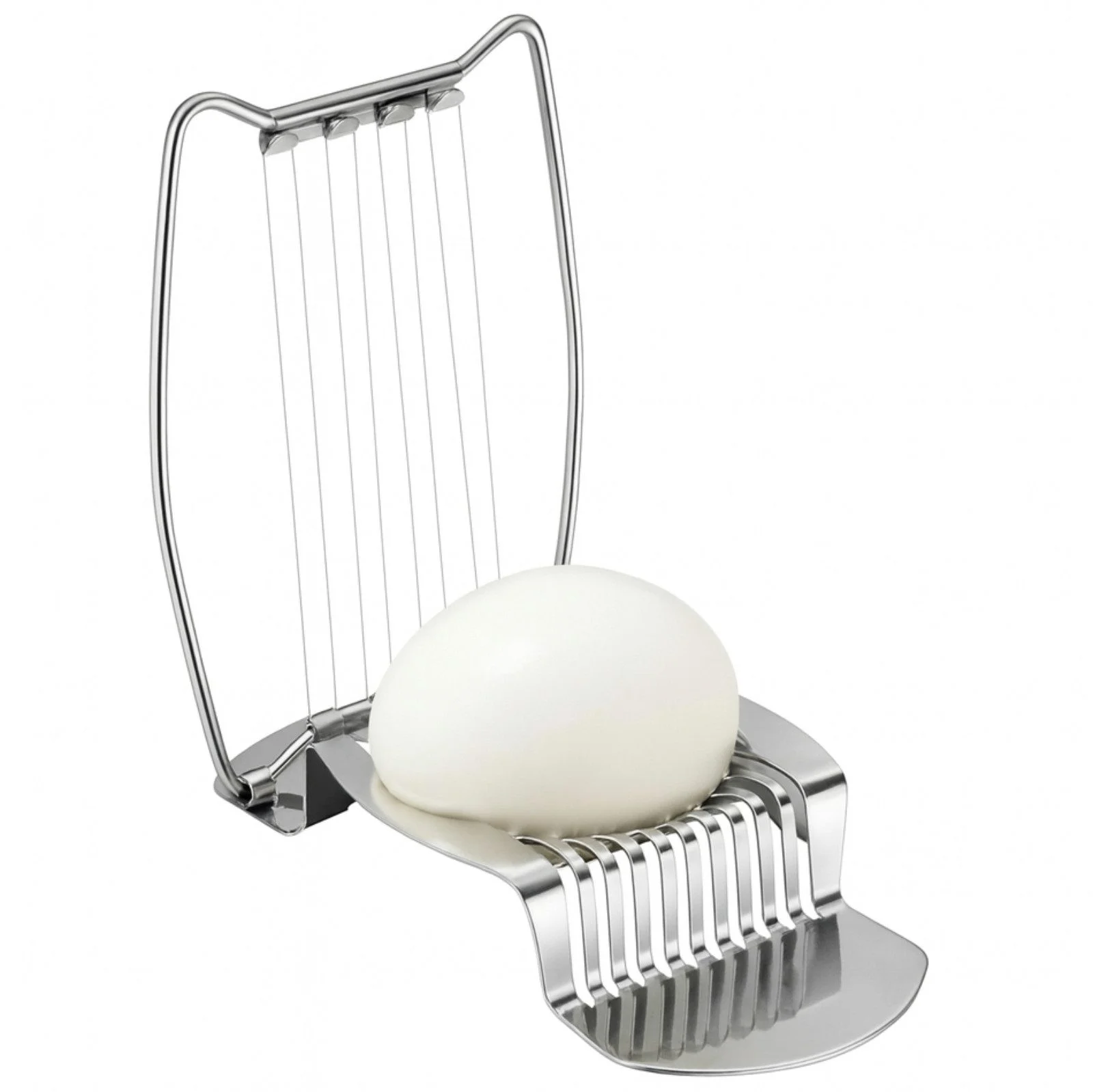 Eierschneider aus Edelstahl – kompakter Drahtschneider