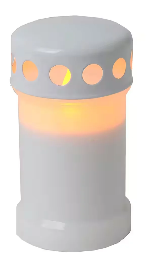 LED-Windlicht „Serene“ – Weiß, batteriebetrieben