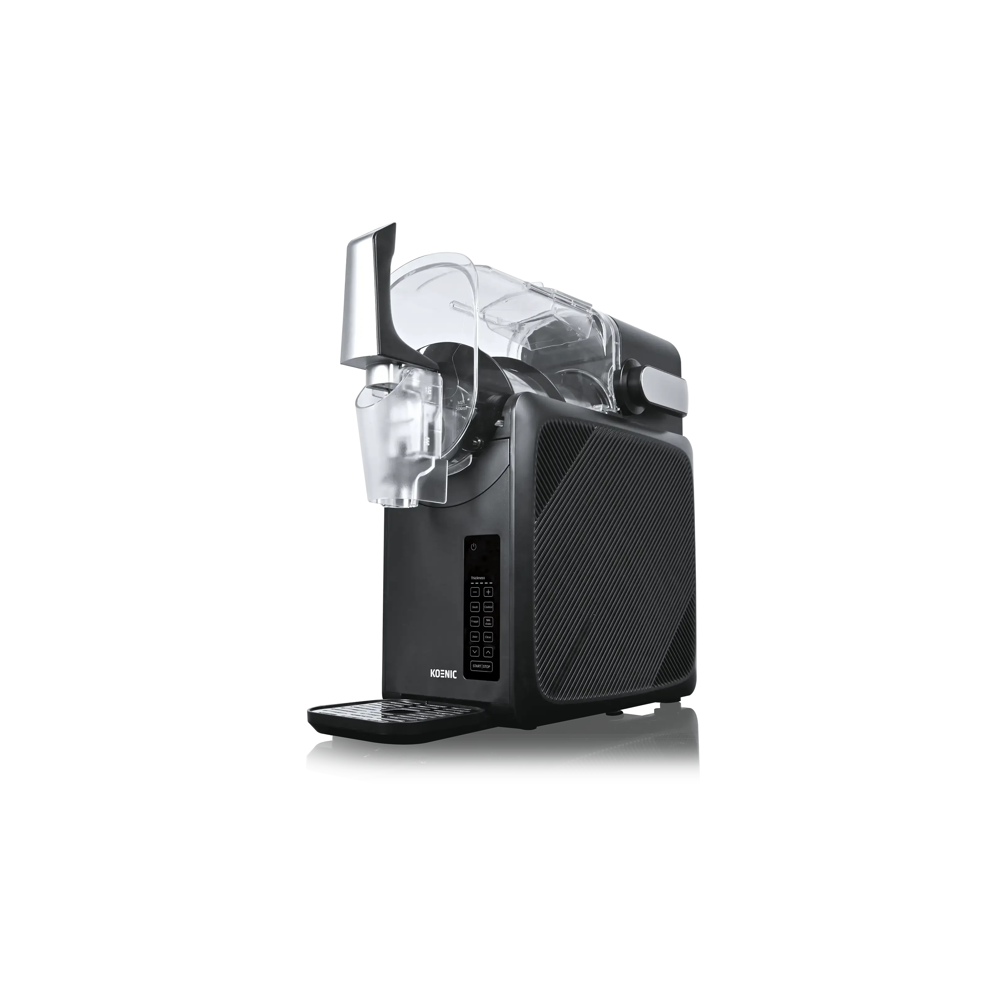 KOENIC KSL 2626 Slush Eismaschine Slush Maker 220 W Schwarz