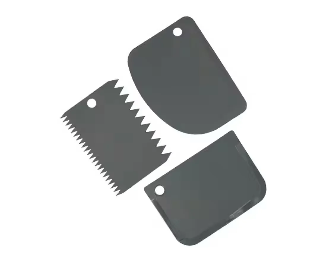 Teigschaber 3er-Set – zum Glätten, Schneiden & Dekorieren