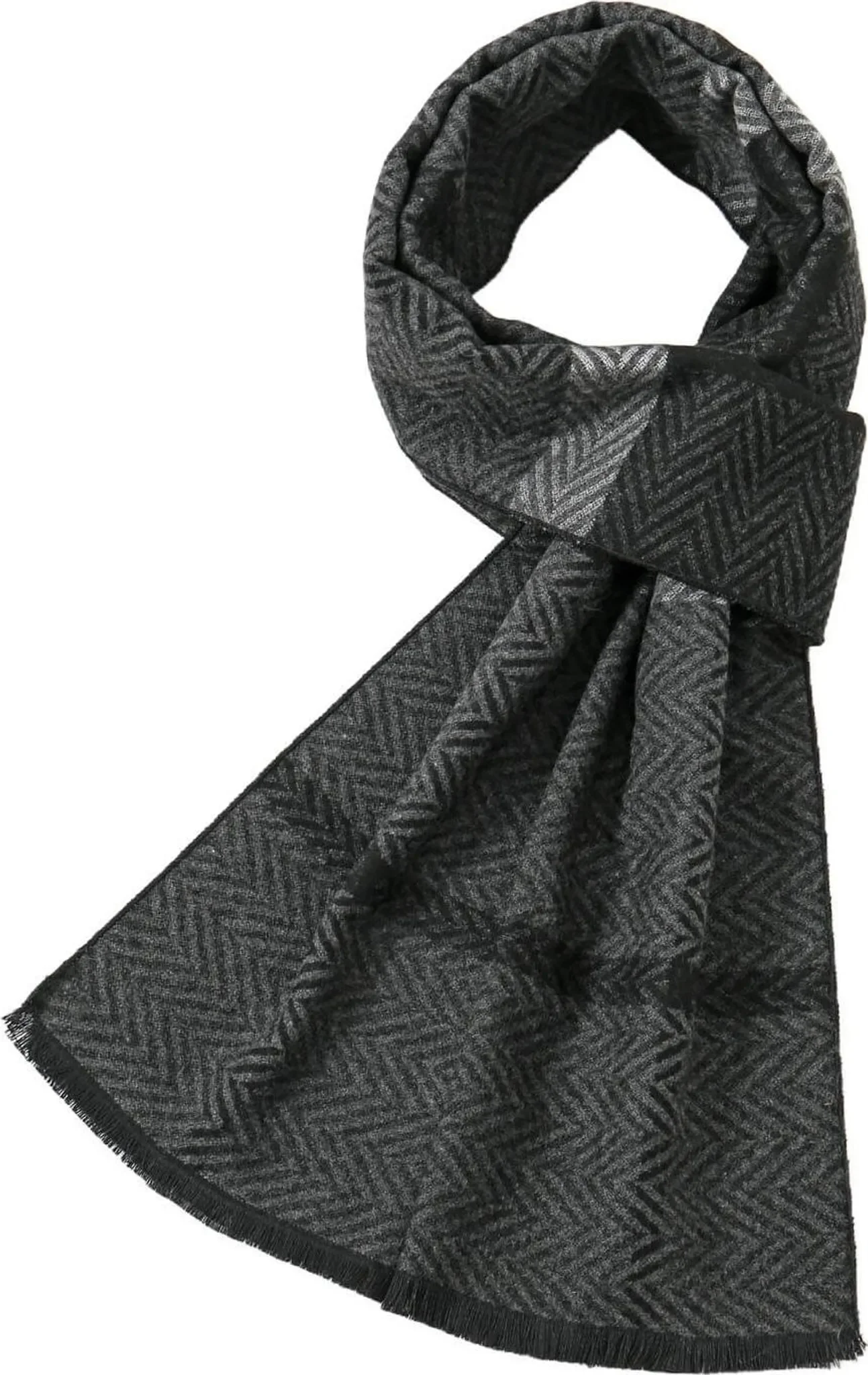 Leoberg Herren Schal – 231092-grau-38