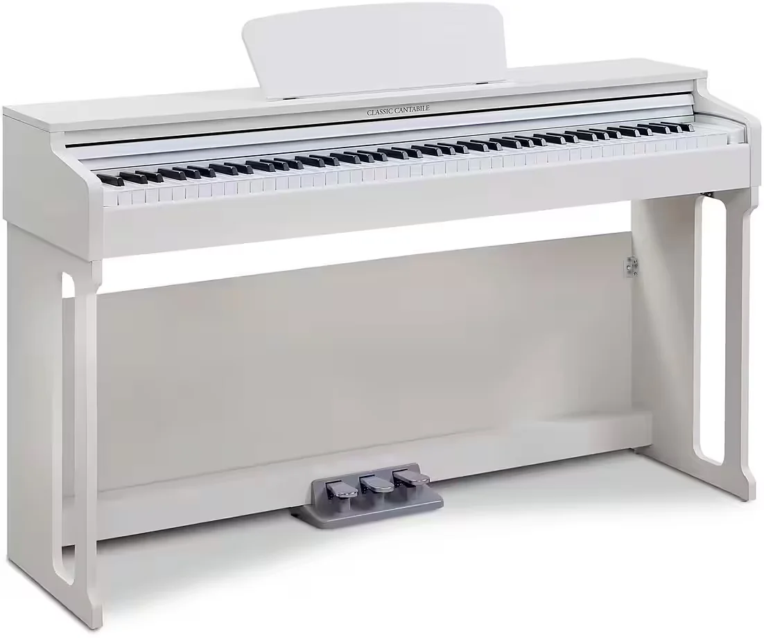 Classic Cantabile DP-220 Digitalpiano E-Piano Klavier weiß matt