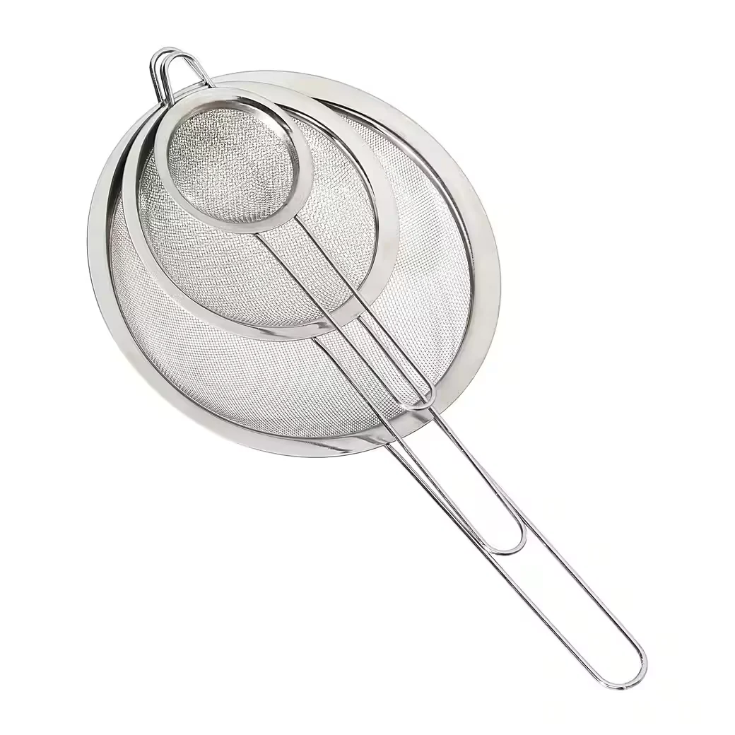 Küchensieb-Set – 3-teilig, Edelstahl