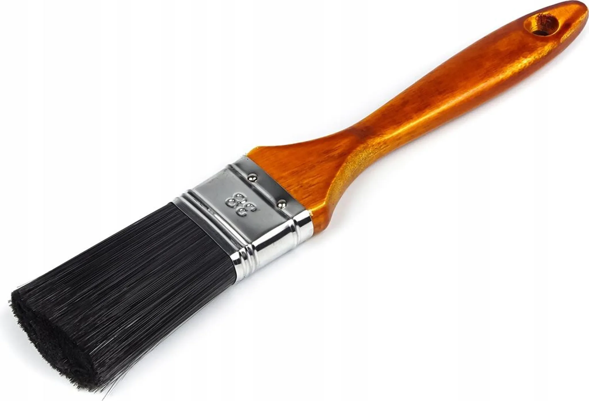 Flacher Pinsel LAKRA – Kunsthaar, 3,8 cm, Polax