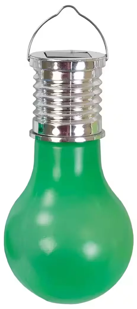 LED Solar-Kugelleuchte – dekorative Glühbirnen-Optik