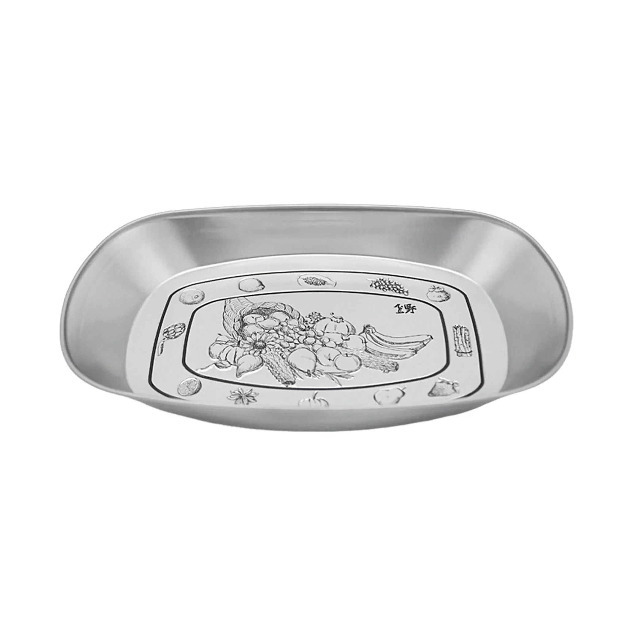 Outdoor-Camping-Teller – Weißblech, lebensmittelecht, hitzebeständig